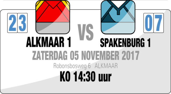 2016-11-05 | Alkmaars 1 – Spakenburg 1 | 23-07