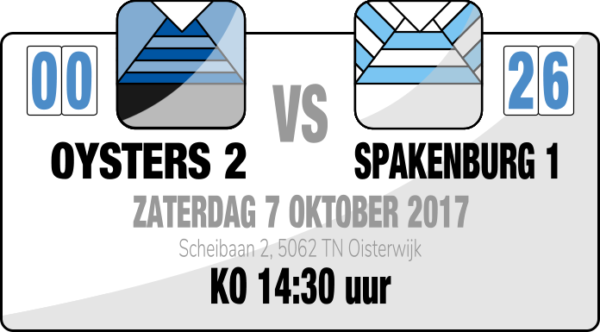 2017-10-07 | Oysters 2 – Spakenburg 1 | 00-26