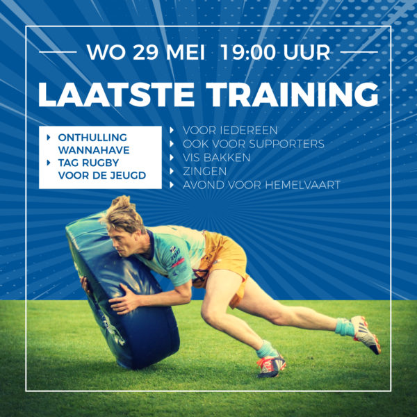 Laatste training 2018-2019