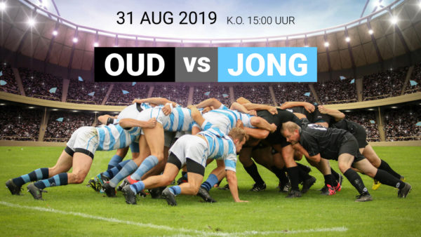 31 augustus oud tegen jong