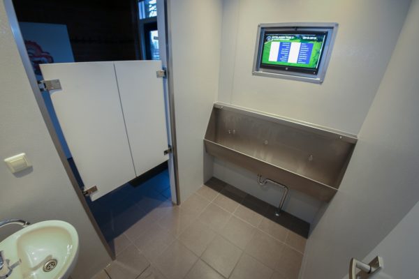 Verbouwing toiletten