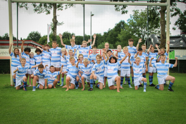 Jeugdafdeling rugbyclub floreert