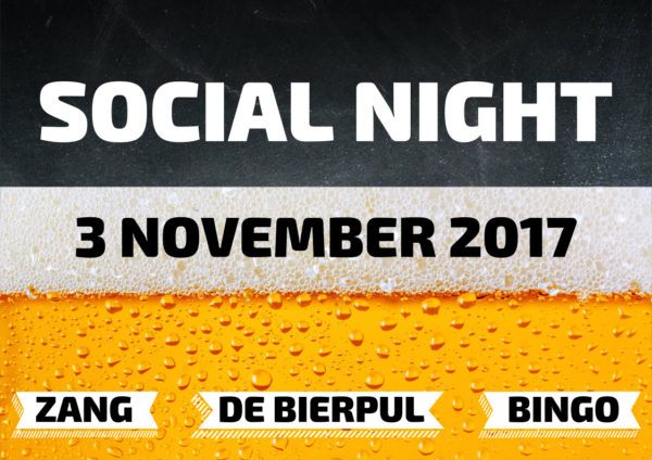 Socialnight 3 november