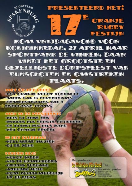Het Oranje Rugby Festijn 2007